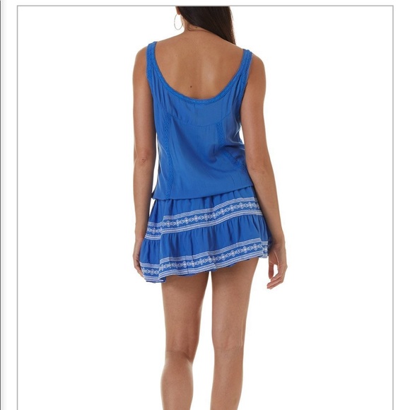 Worn once Melissa odabash JAZ ROYAL BLUE/WHITE D… - Picture 4 of 6